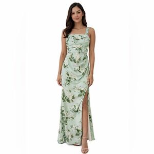 New AW Bridal Sage Garden Party Floral Gown – Size 2 New without tags